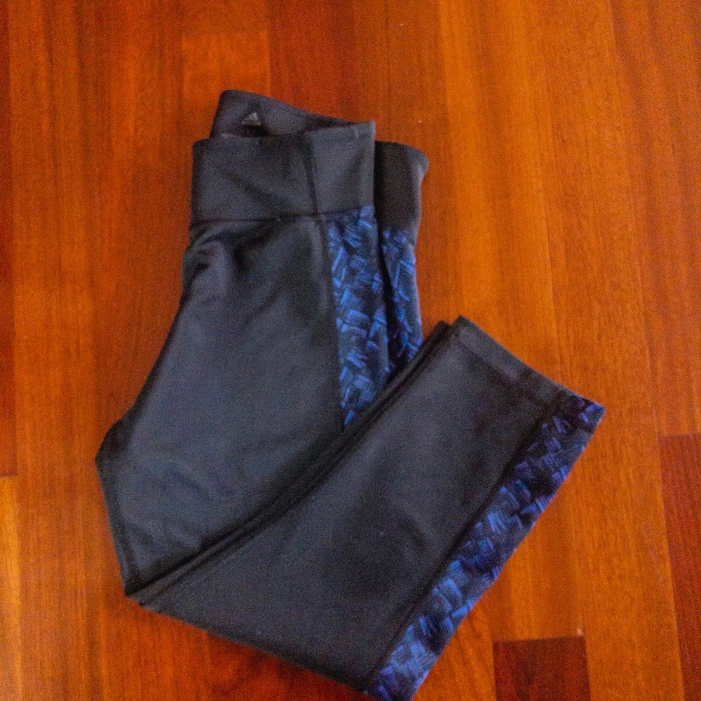 Adidas Climalite cropped leggings.